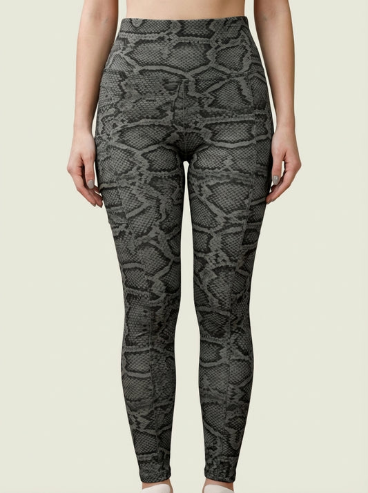 Emerald Night Printed Tights