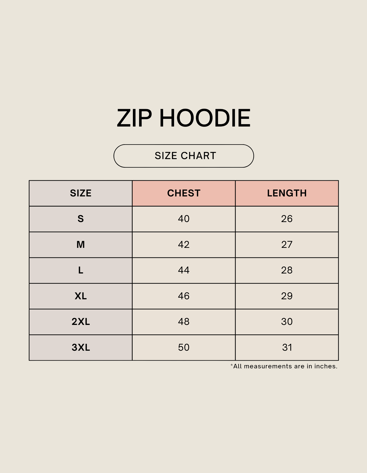 Cotton Zip Hoodie