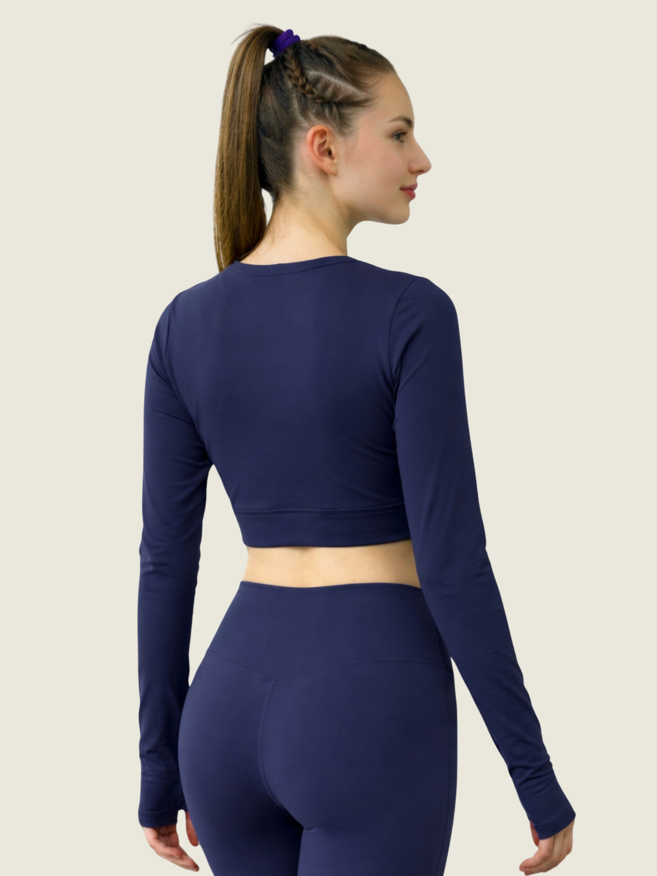 Long Sleeve Crop — Tide