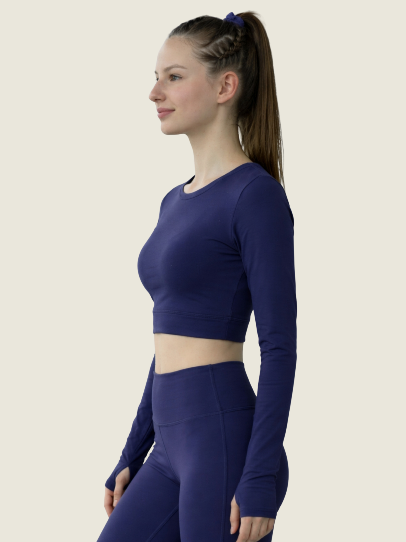Long Sleeve Crop — Tide