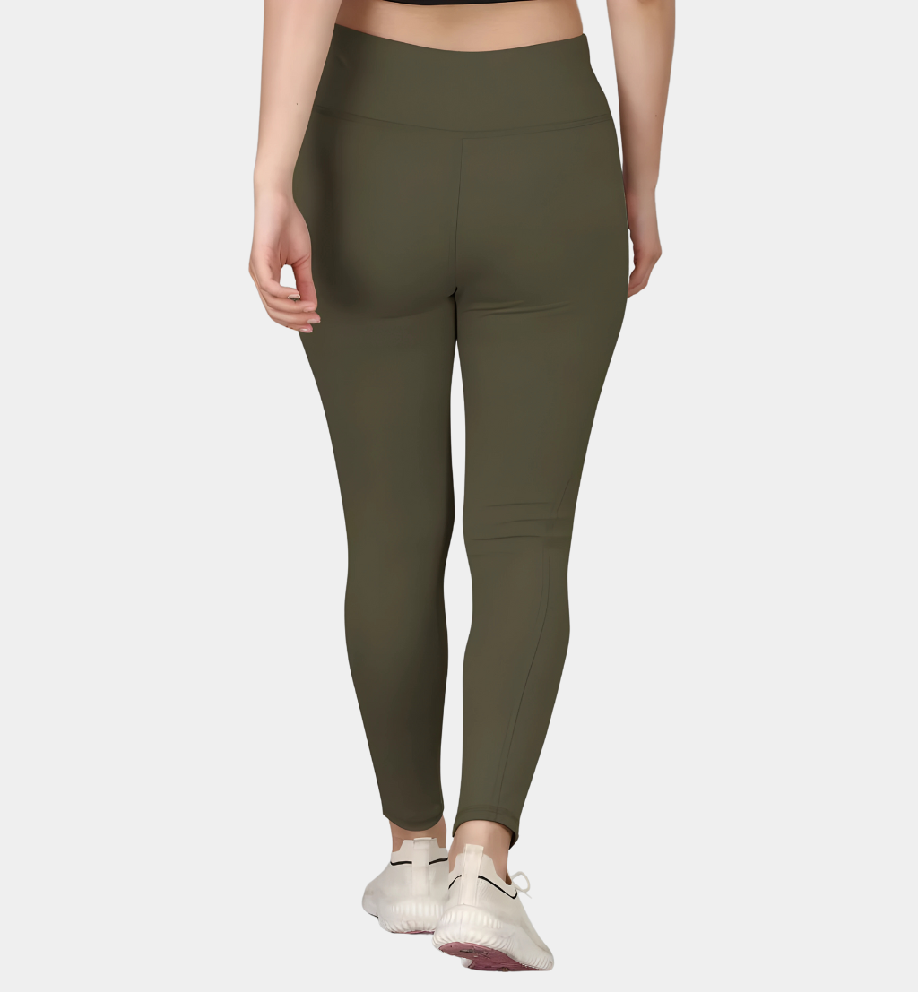 Green yoga tights best sale