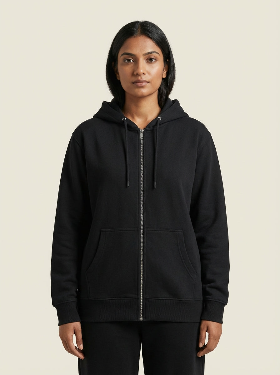 Cotton Zip Hoodie