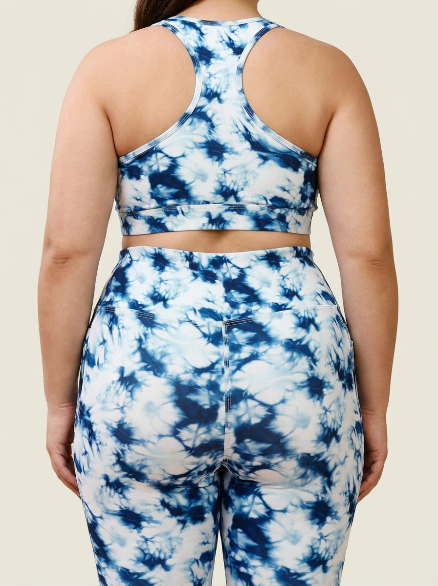 Sandy Dusk Printed Tights