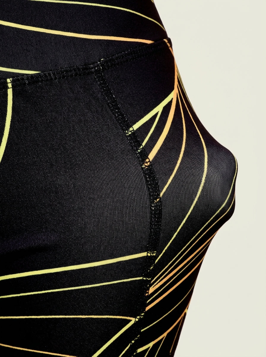 Midnight Meadow Printed Tights