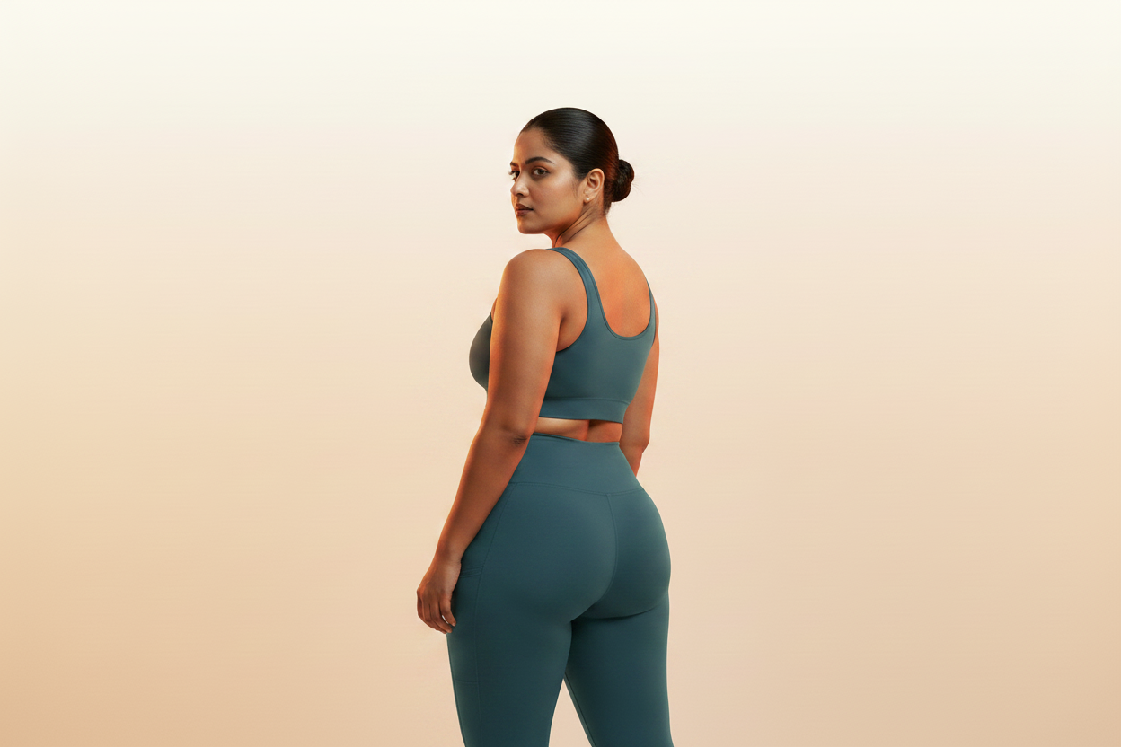wogo fit Hero — Navy Back