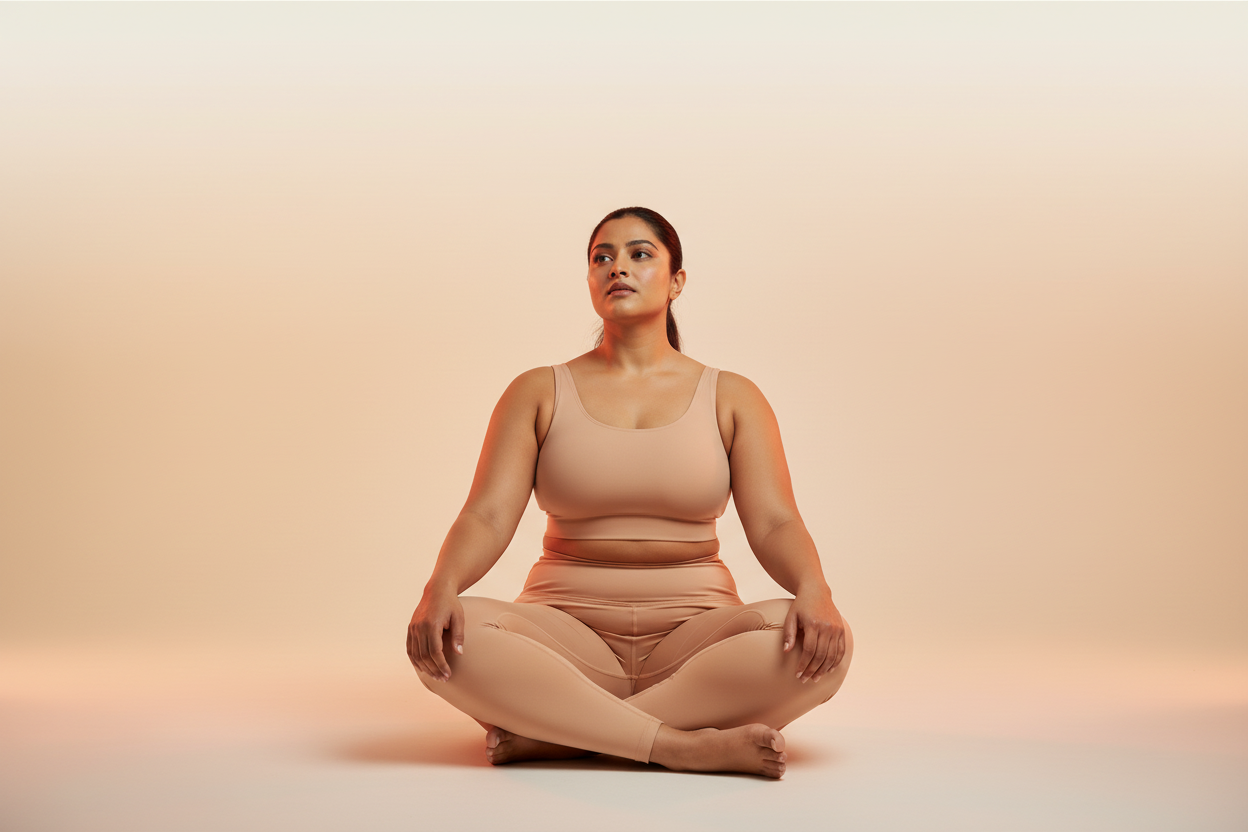 wogo fit Hero — Sandstone Seated