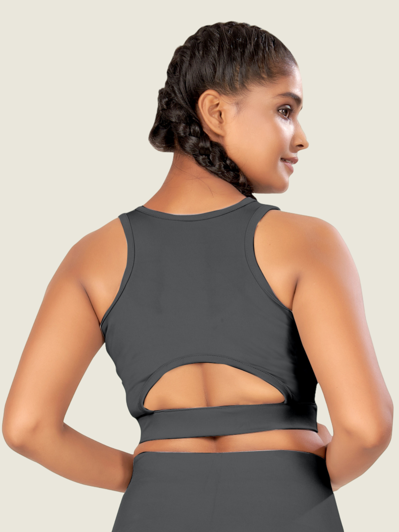 Active Bra (Charcoal)