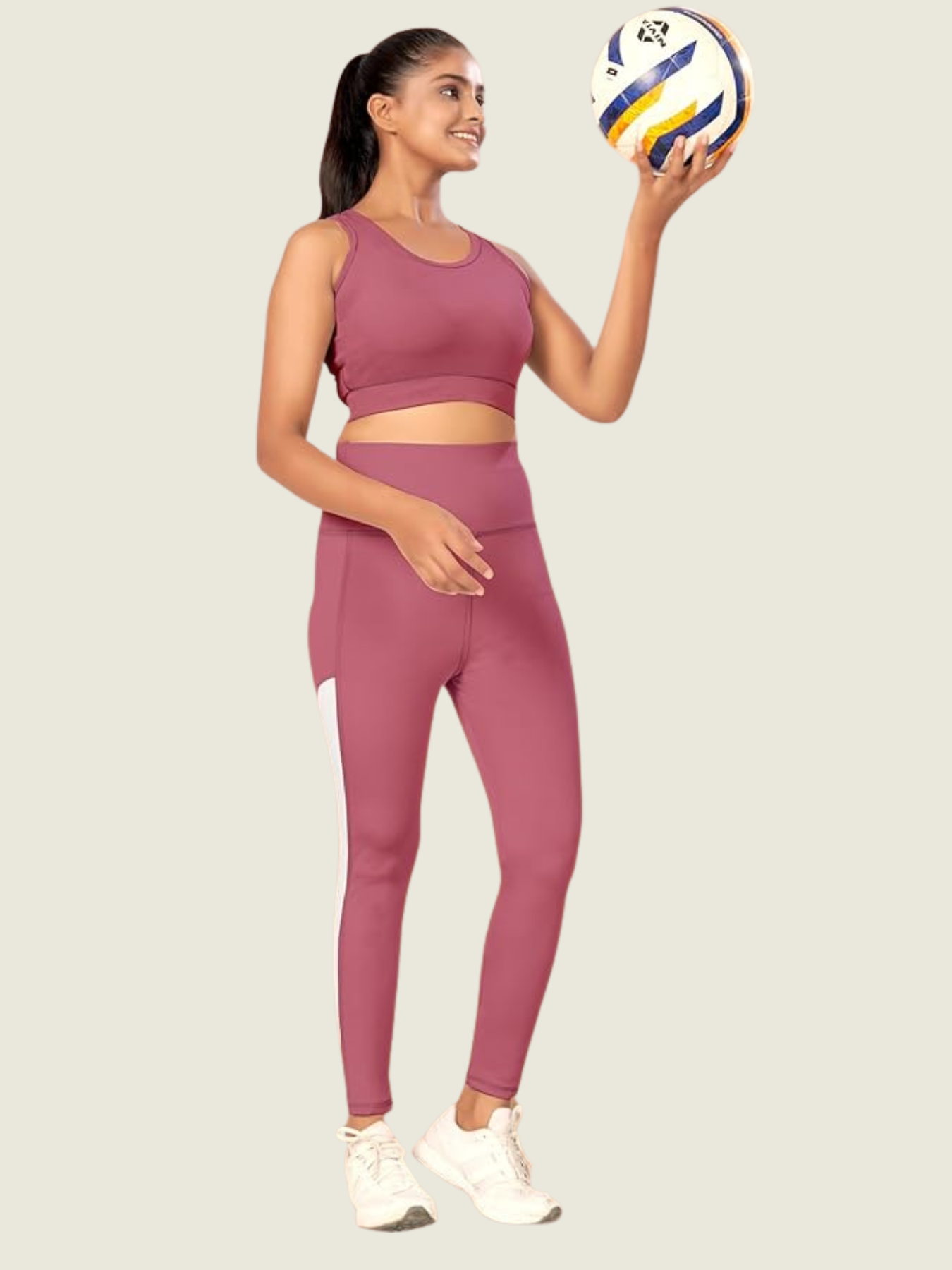 Rose Mauve Active Co-Set