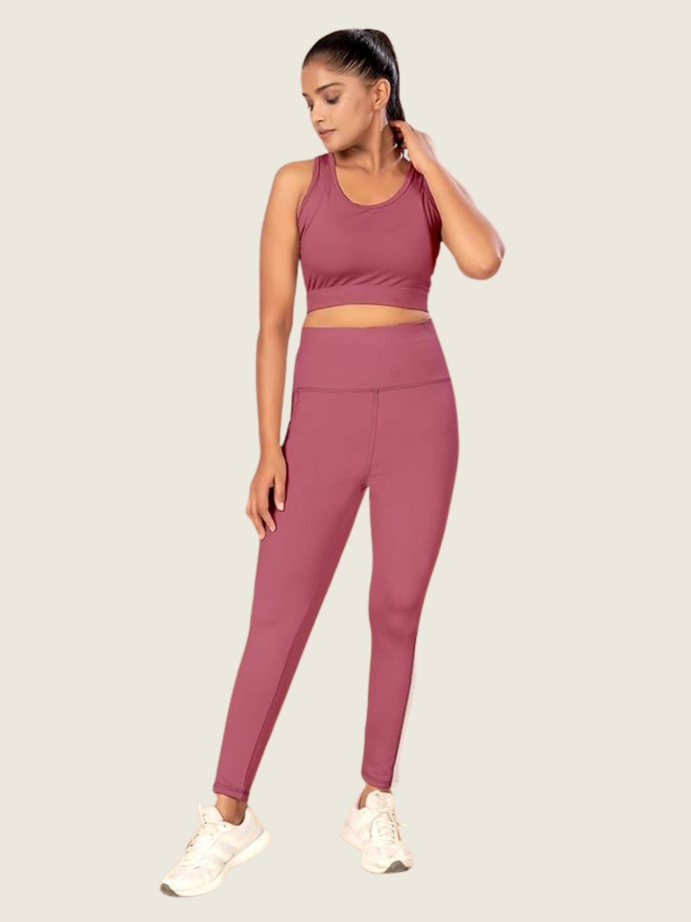 Rose Mauve Active Co-Set