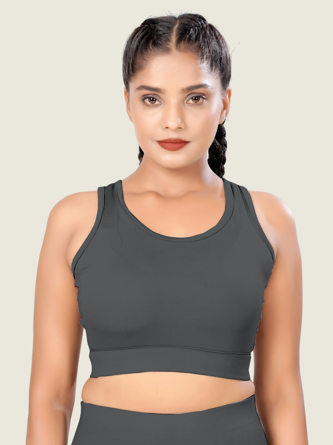 Active Bra (Charcoal)