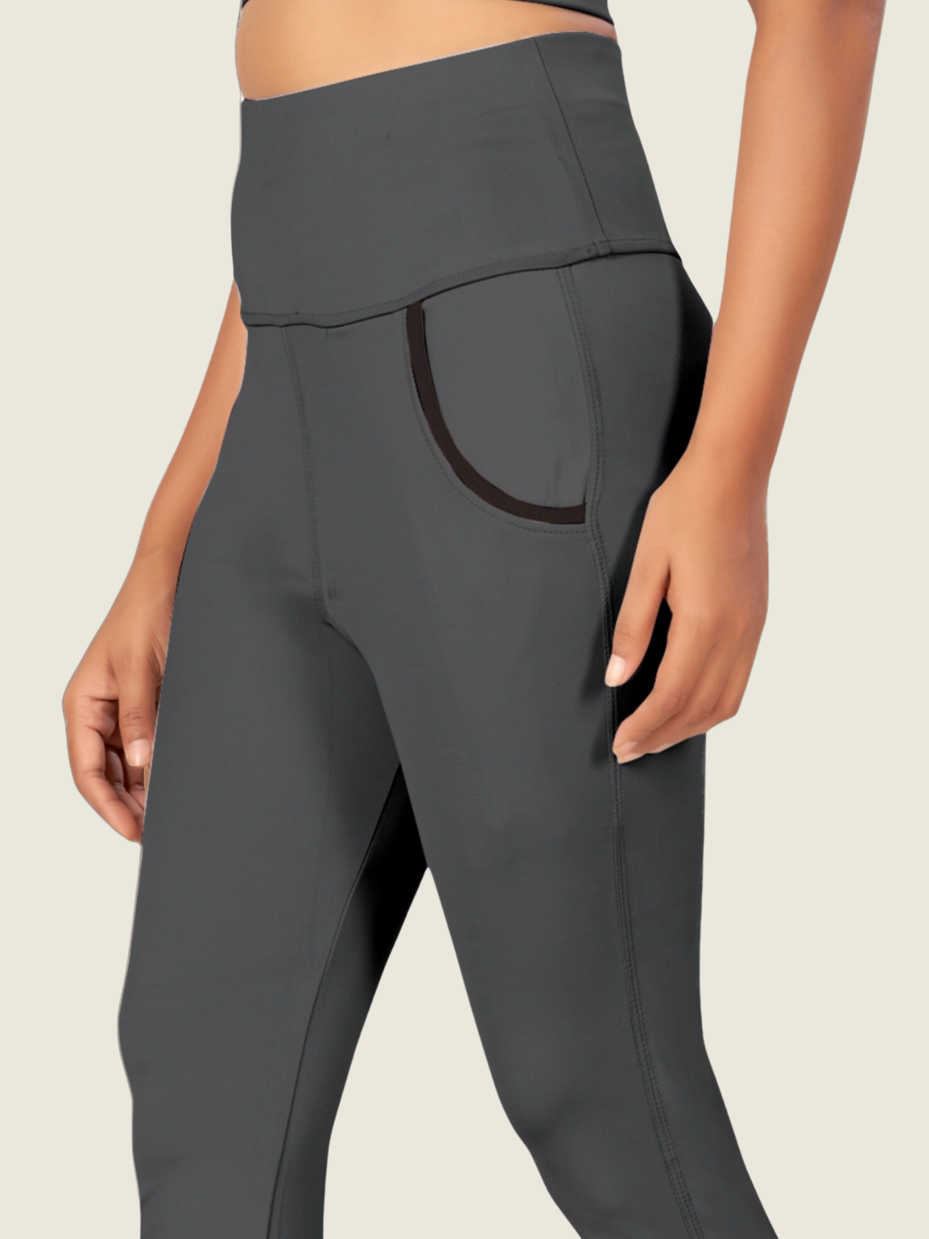 Charcoal Steel PocketFlex Leggings