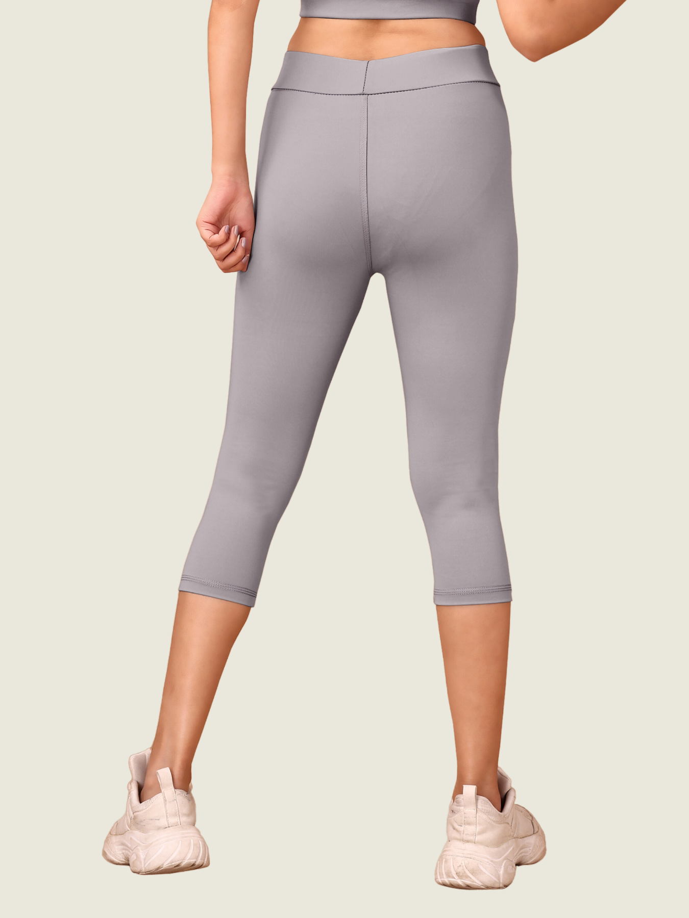 Core Crop 3/4 Leggings (Slate Grey)
