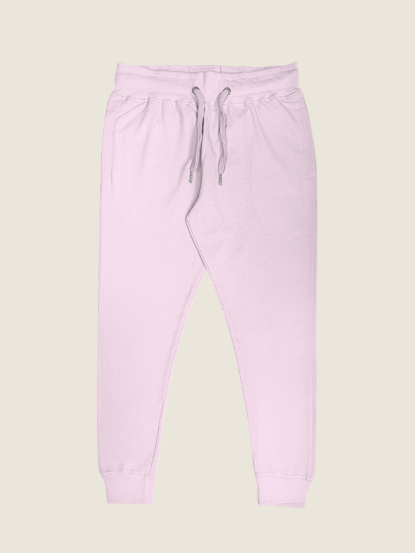 Pure Cotton Joggers – Baby Pink