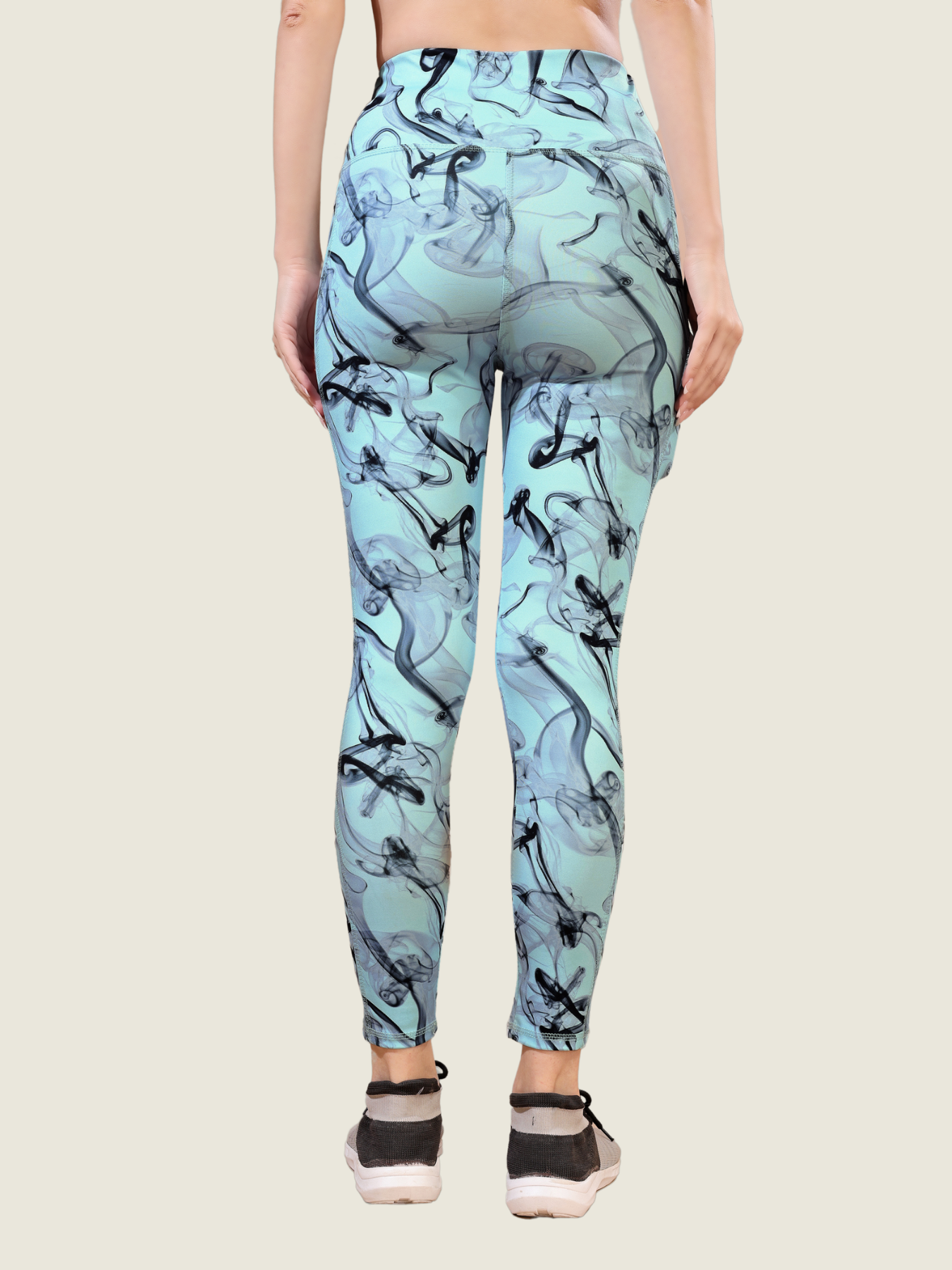 Icy Aqua Flow Active Leggings