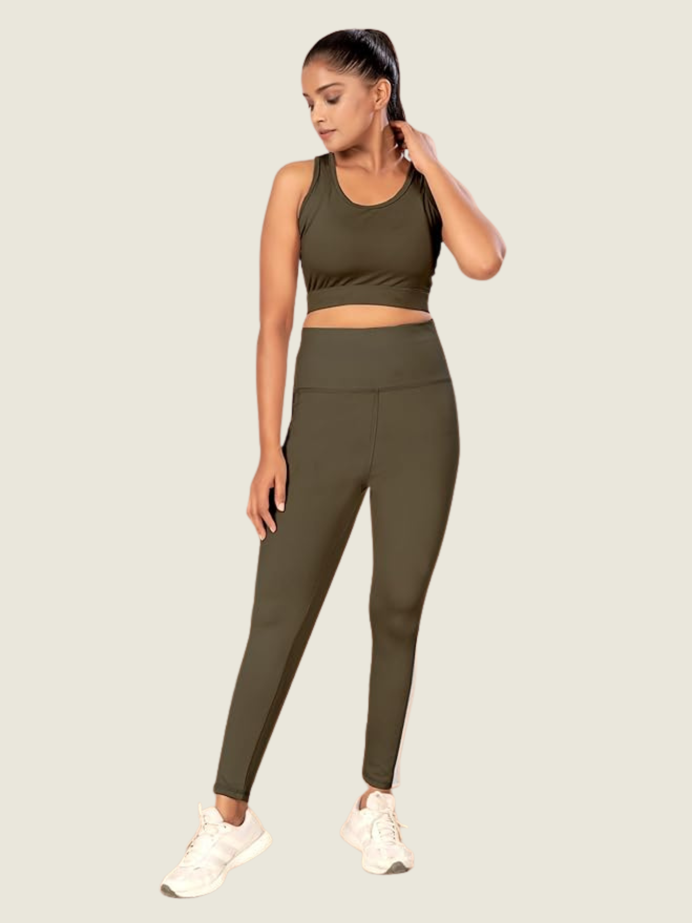 Olive Earth Active Co-Set