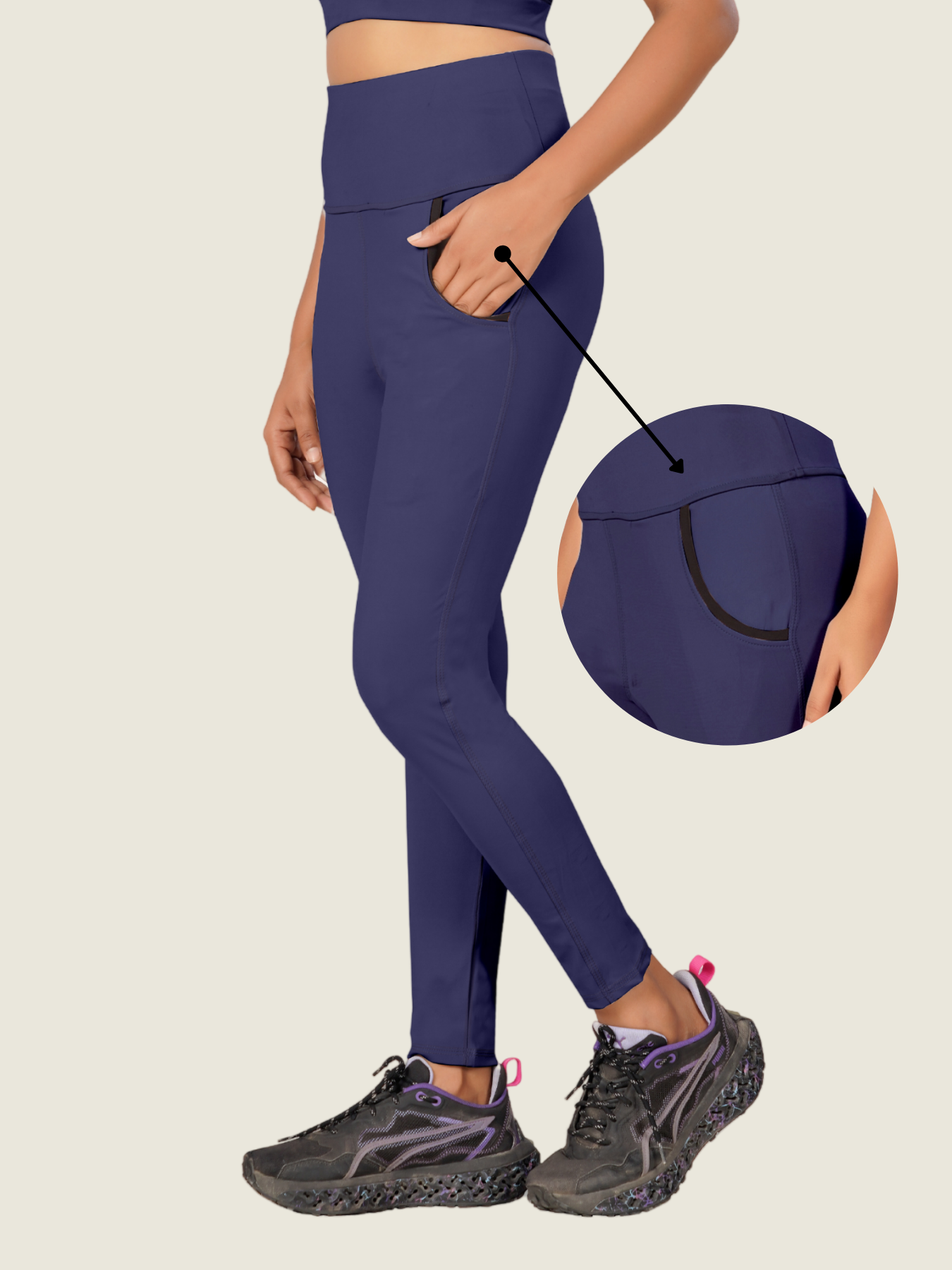 Midnight Navy PocketFlex Leggings