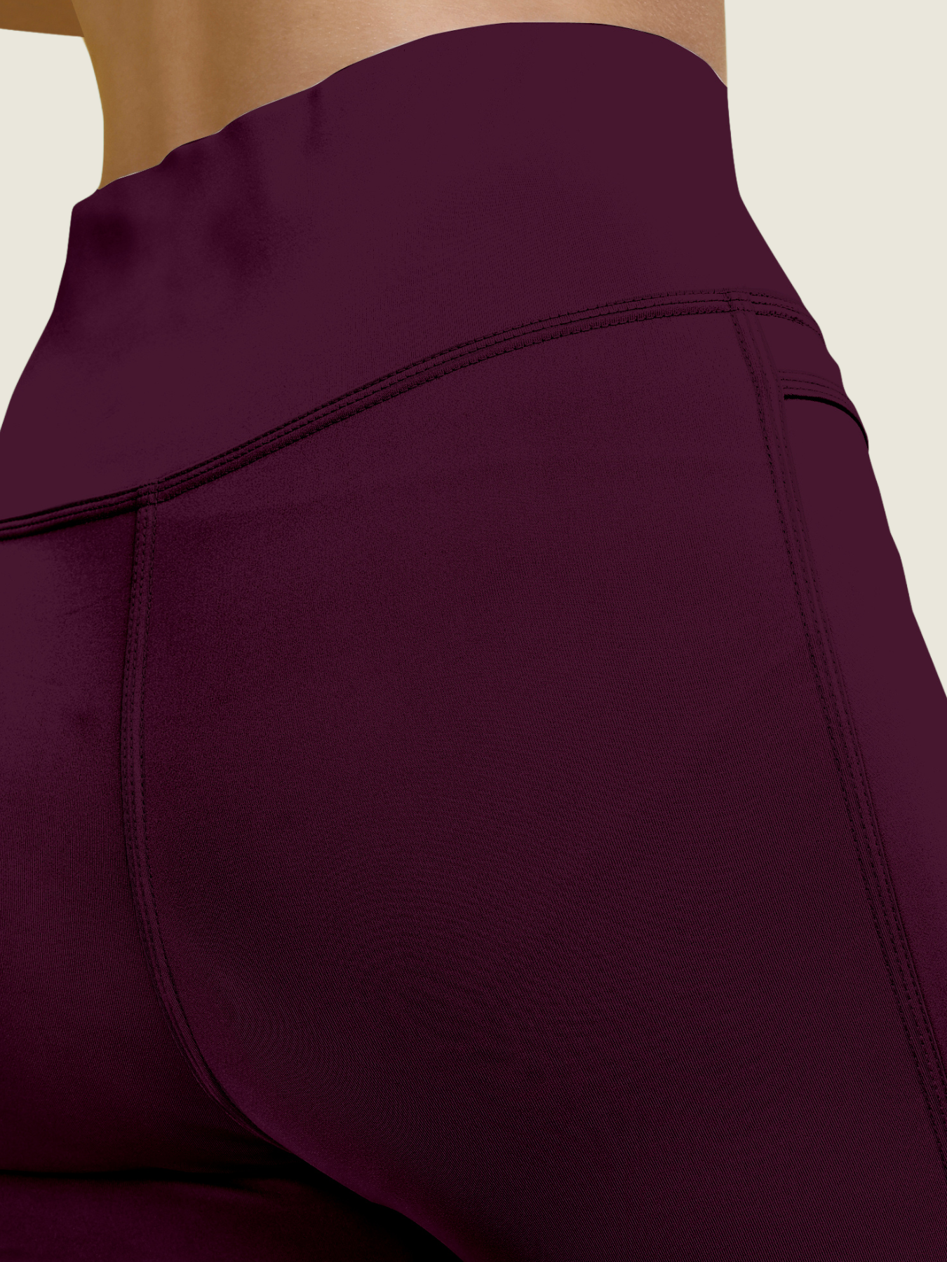 High-Waist Active Shorts (Midnight Black)