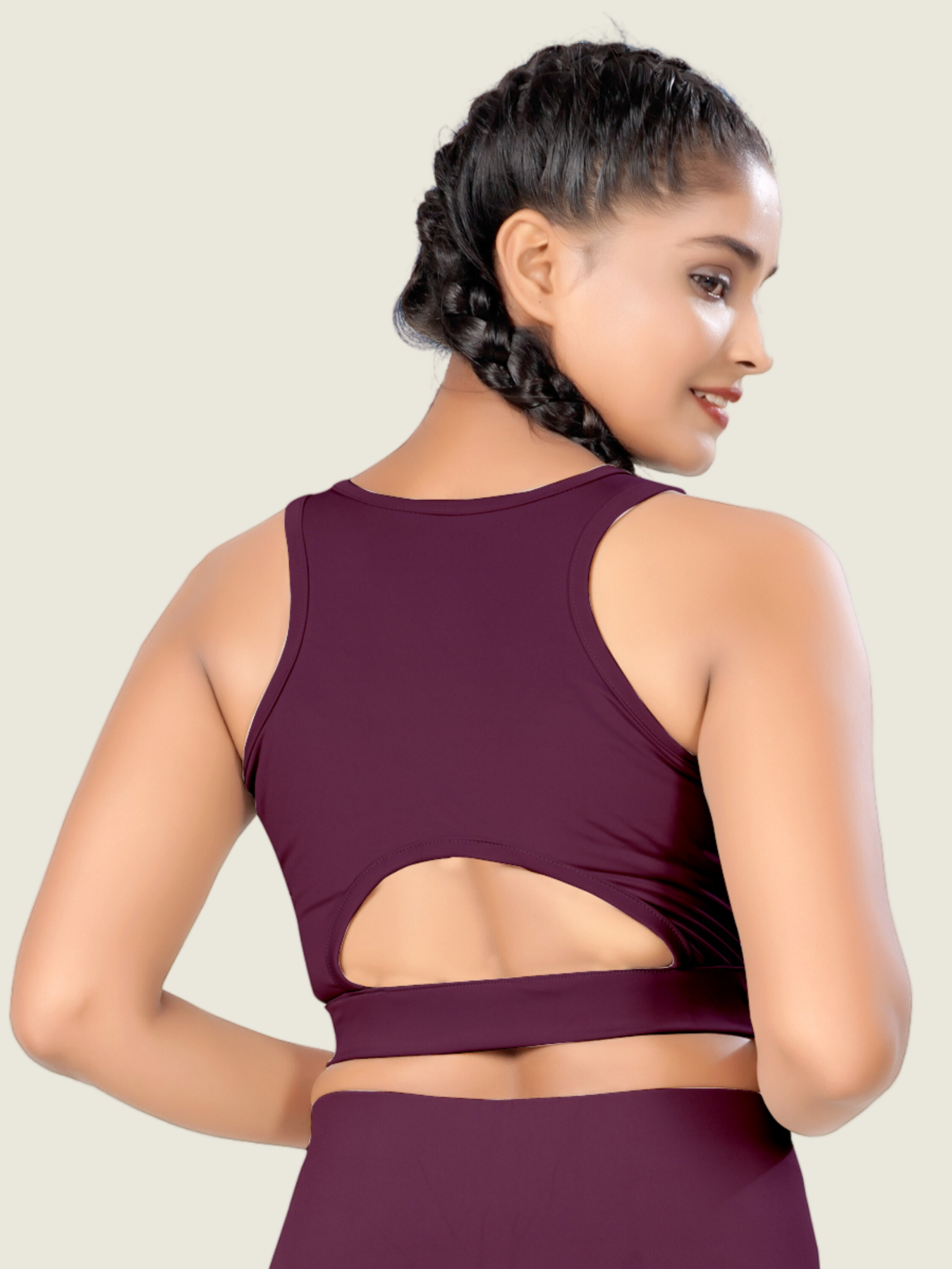 Active Bra (Merlot)
