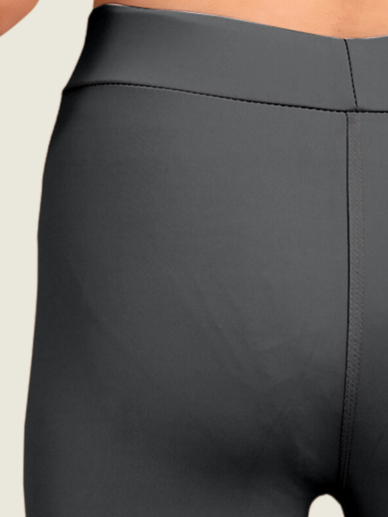 Core Crop 3/4 Leggings (Charcoal)