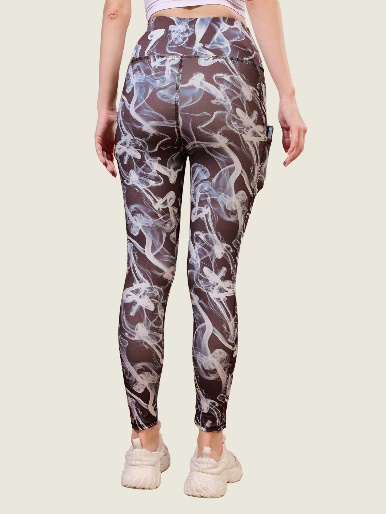 Earthy Brown Active Leggings