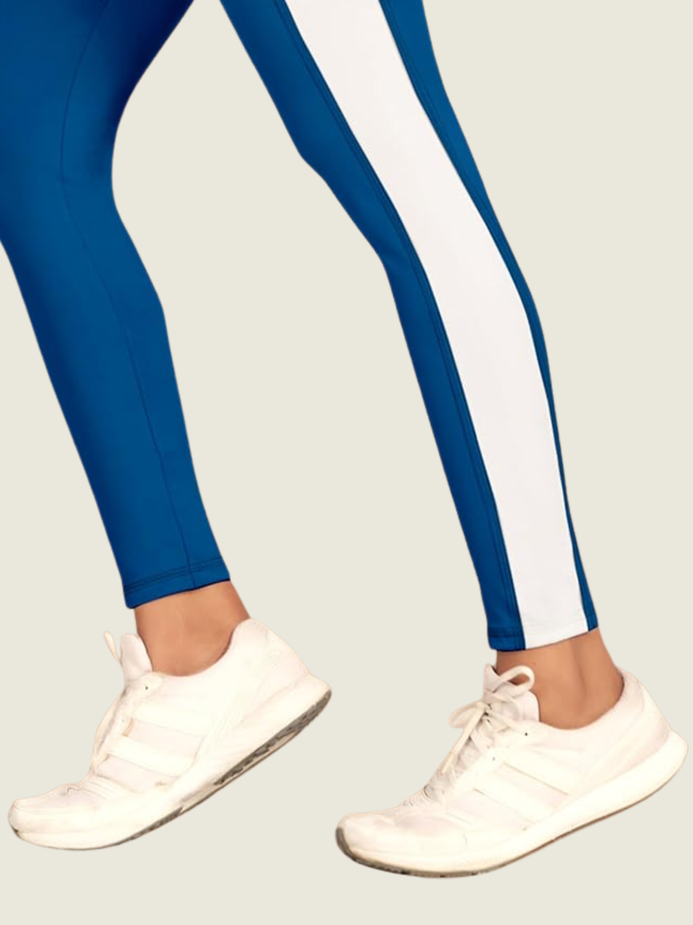 High-Rise Side Panel Yoga Tights – Royal Blue