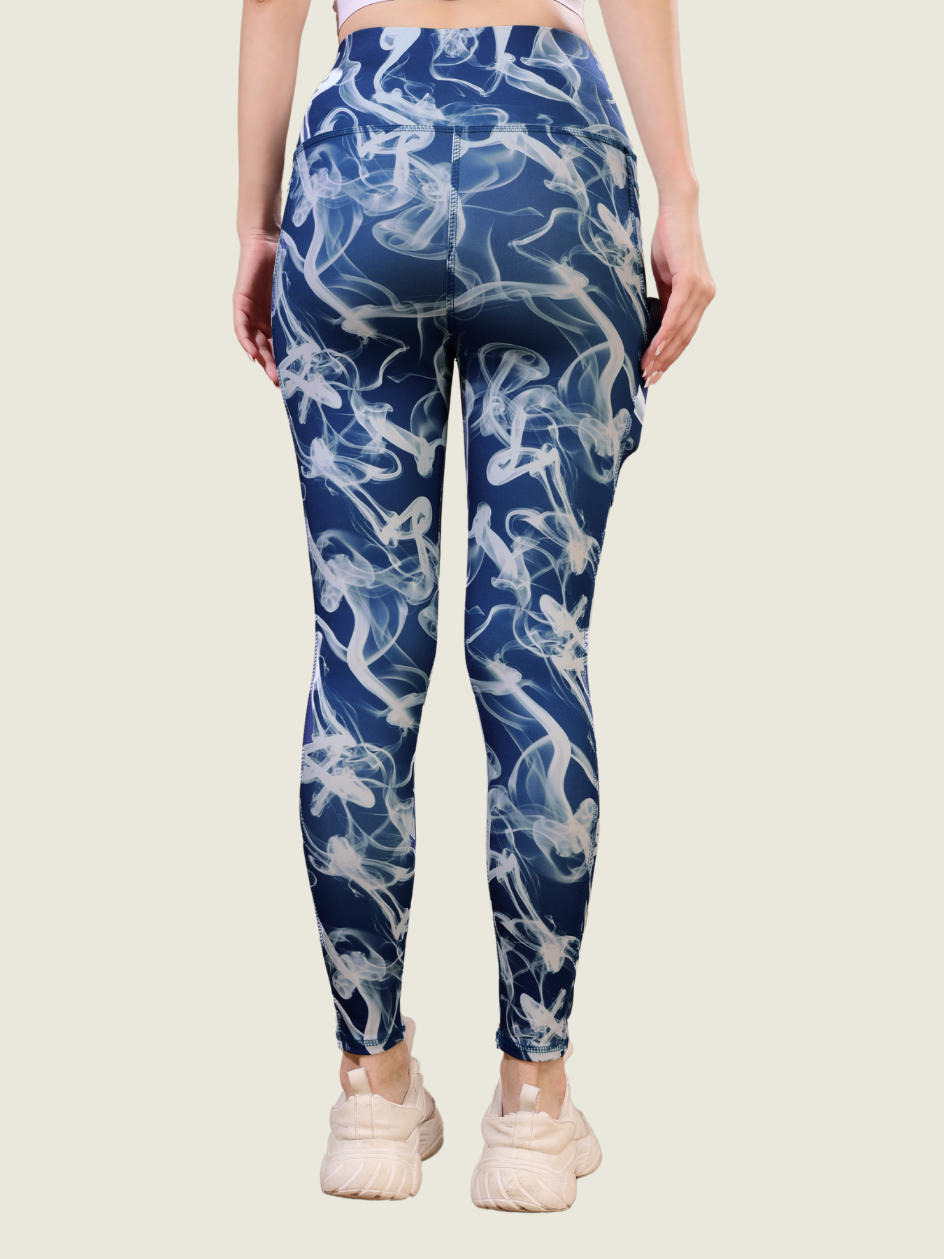 Steel Blue Active Leggings