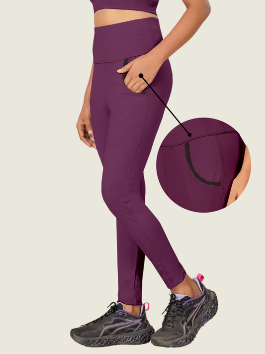 Royal Plum PocketFlex Leggings