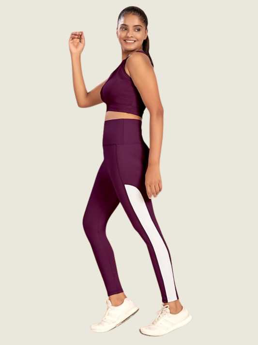 Plum Wine Active Co-Set