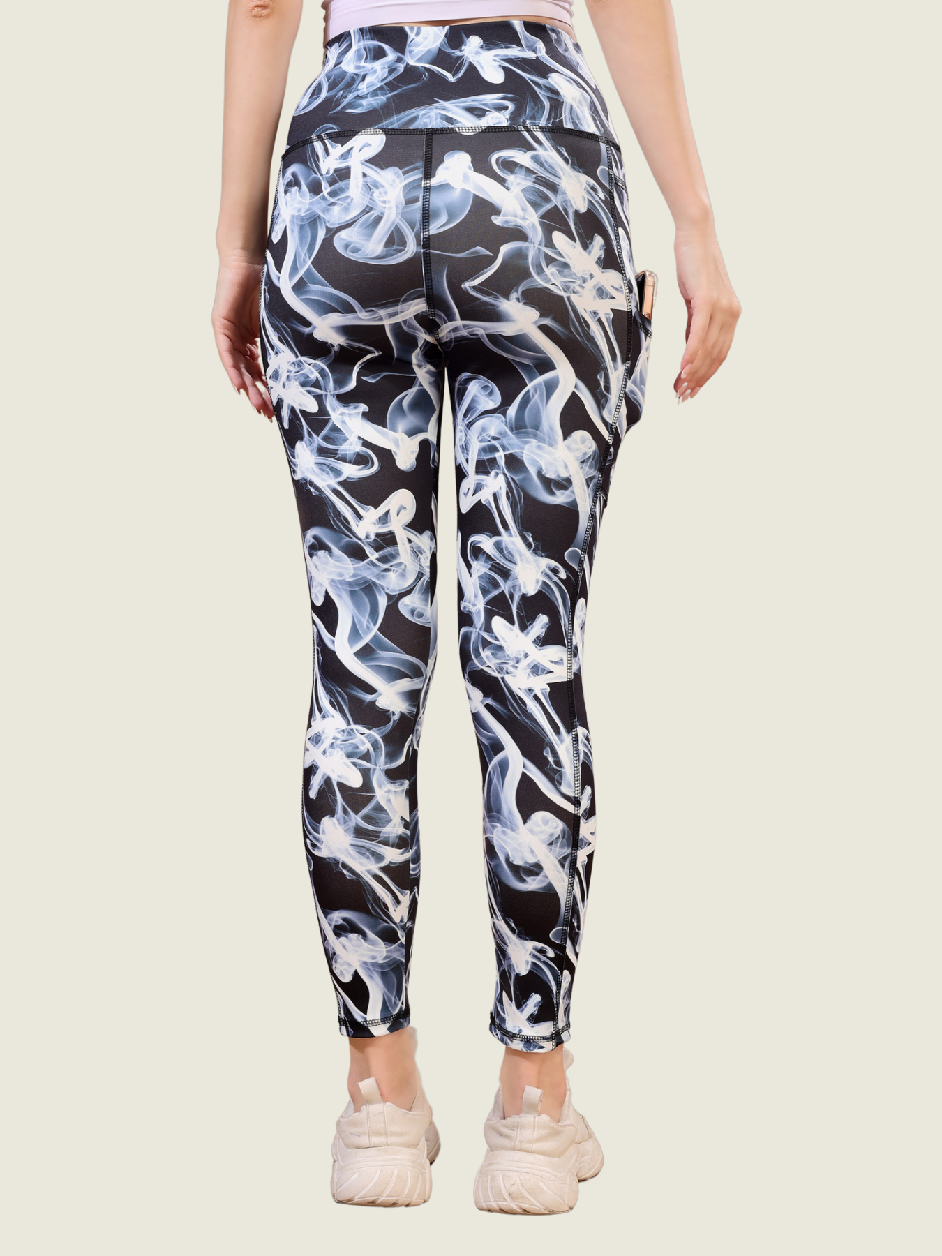 Midnight Marble Active Leggings