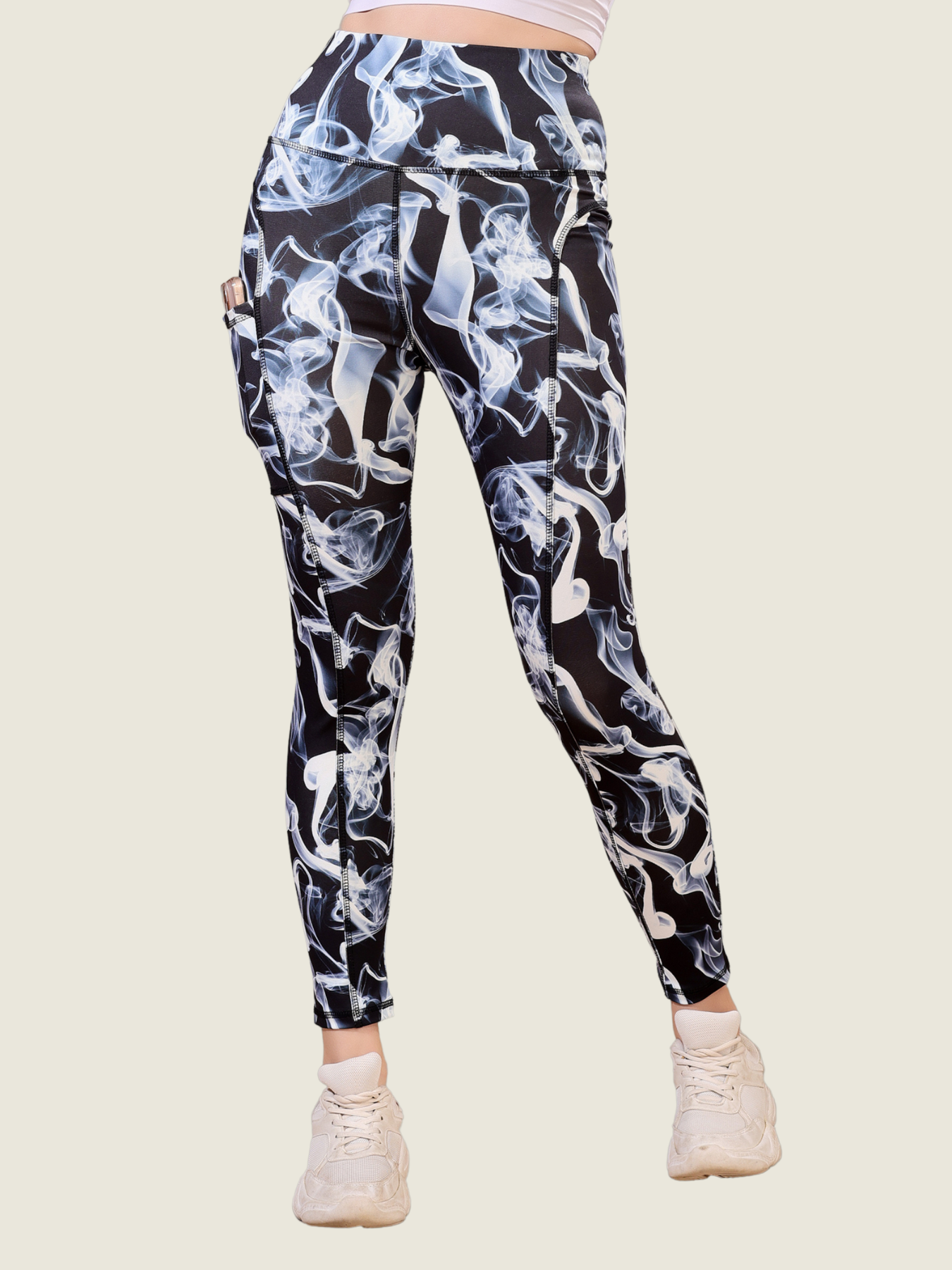 Midnight Marble Active Leggings