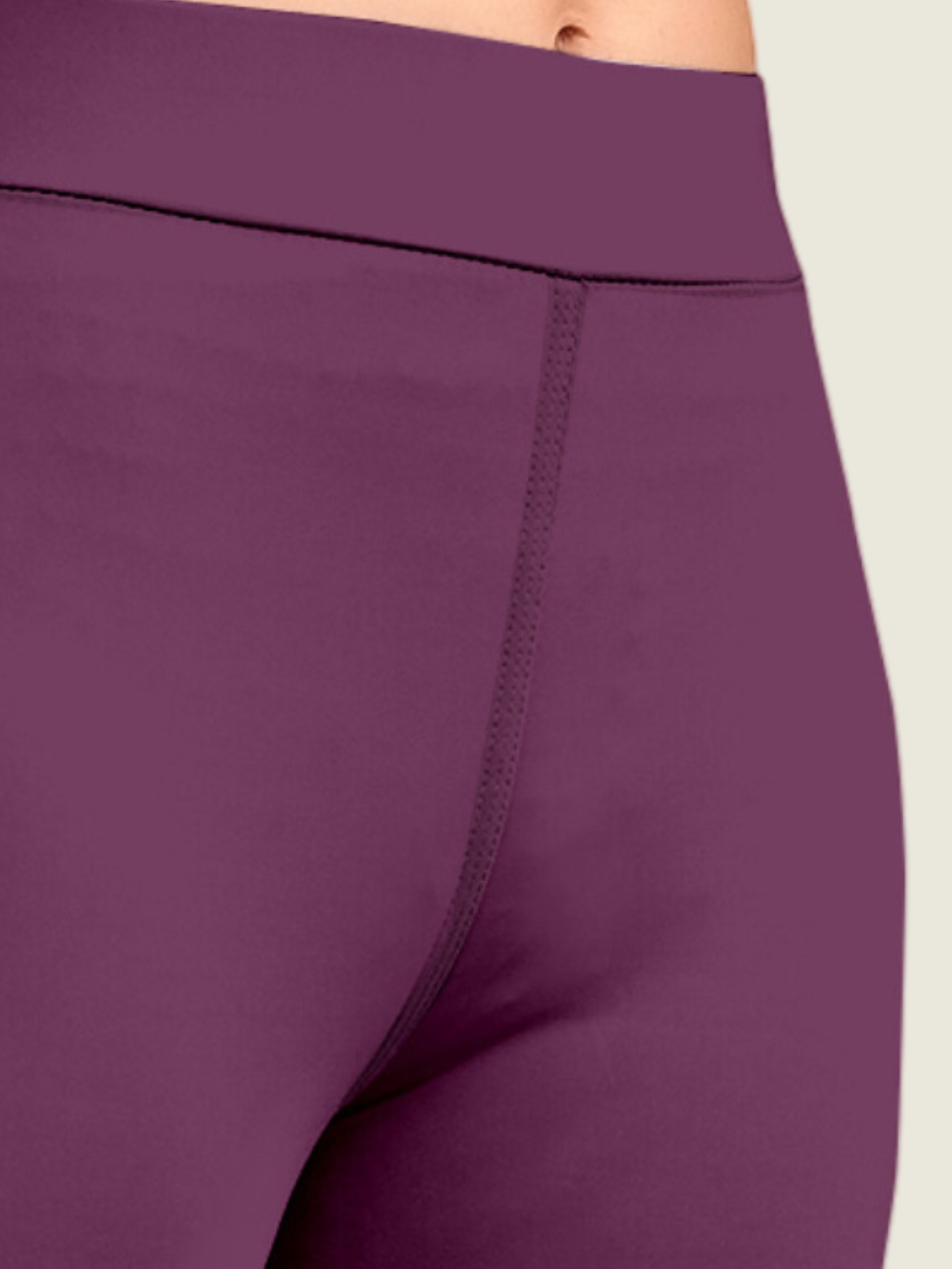 Core Crop 3/4 Leggings (Merlot)