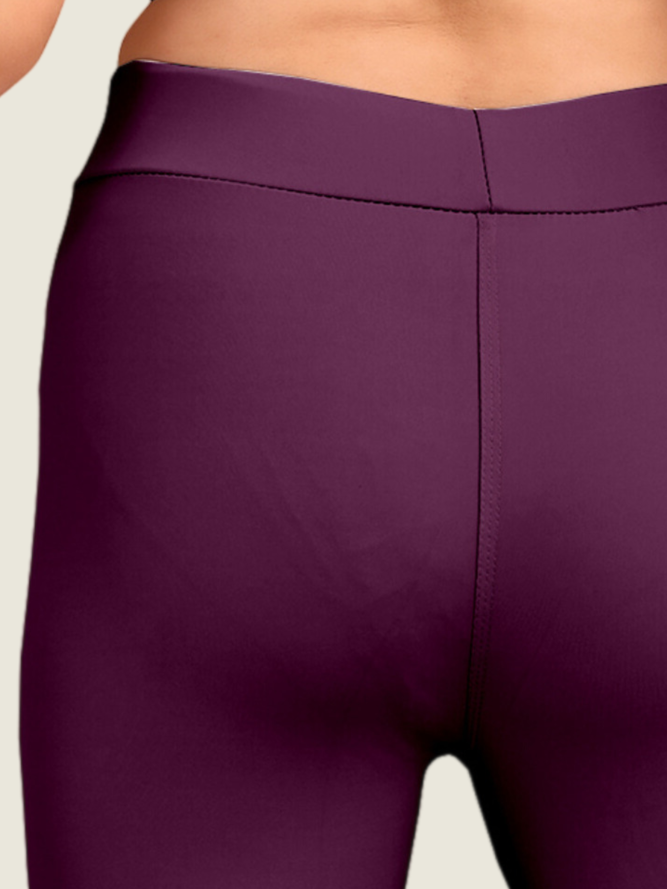 Core Crop 3/4 Leggings (Merlot)