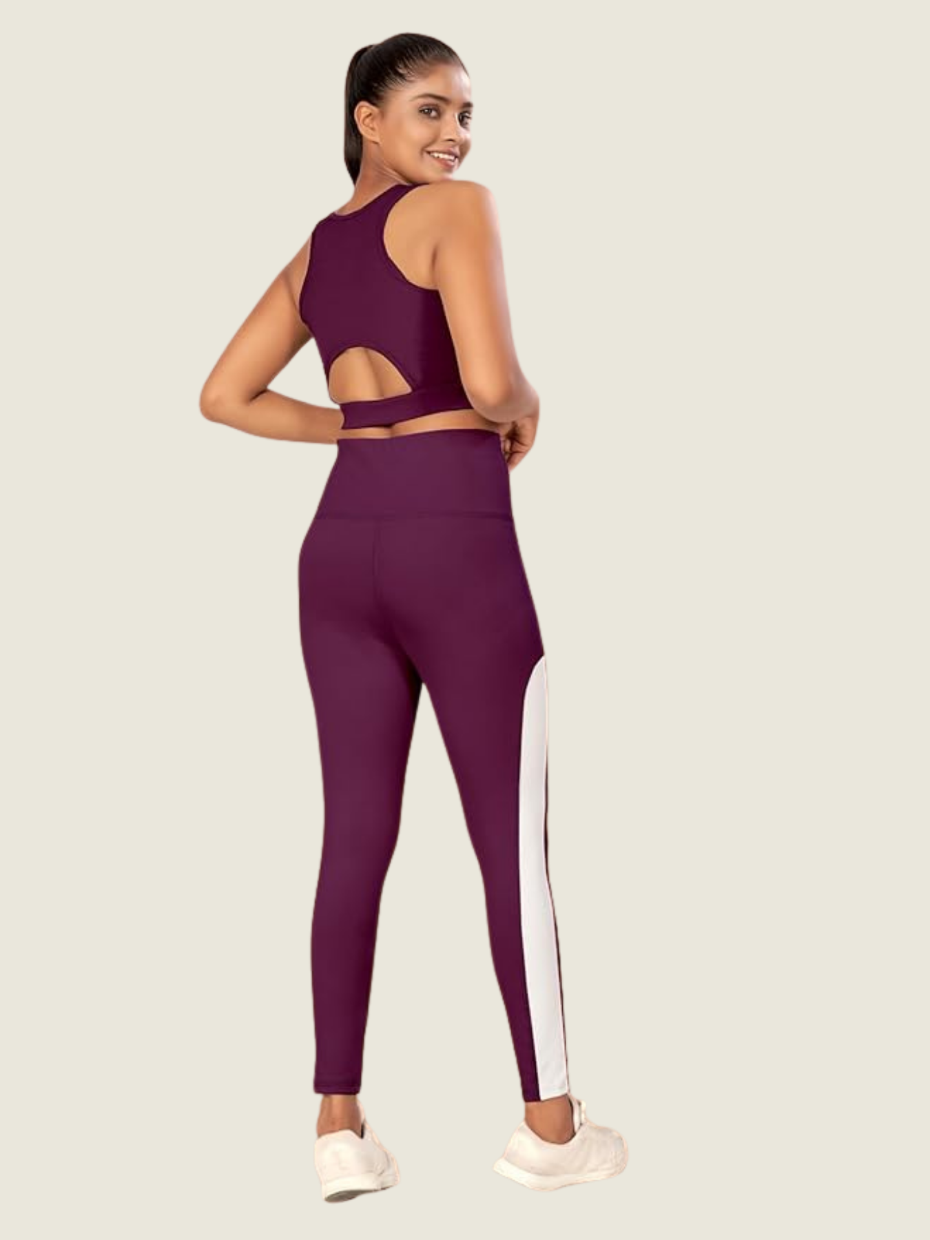 Plum Wine Active Co-Set