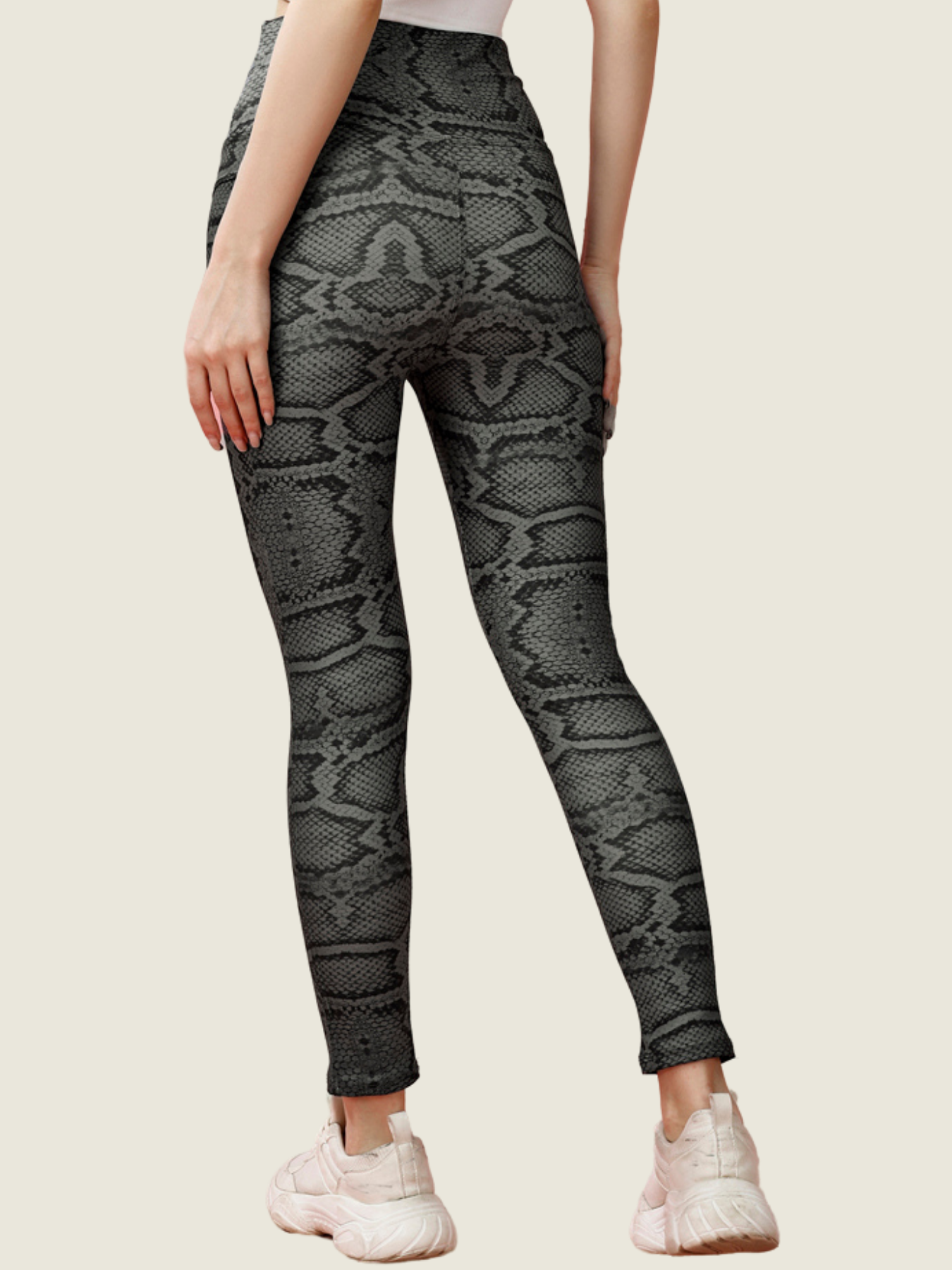 Emerald Night Printed Tights