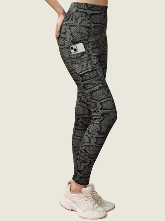 Emerald Night Printed Tights