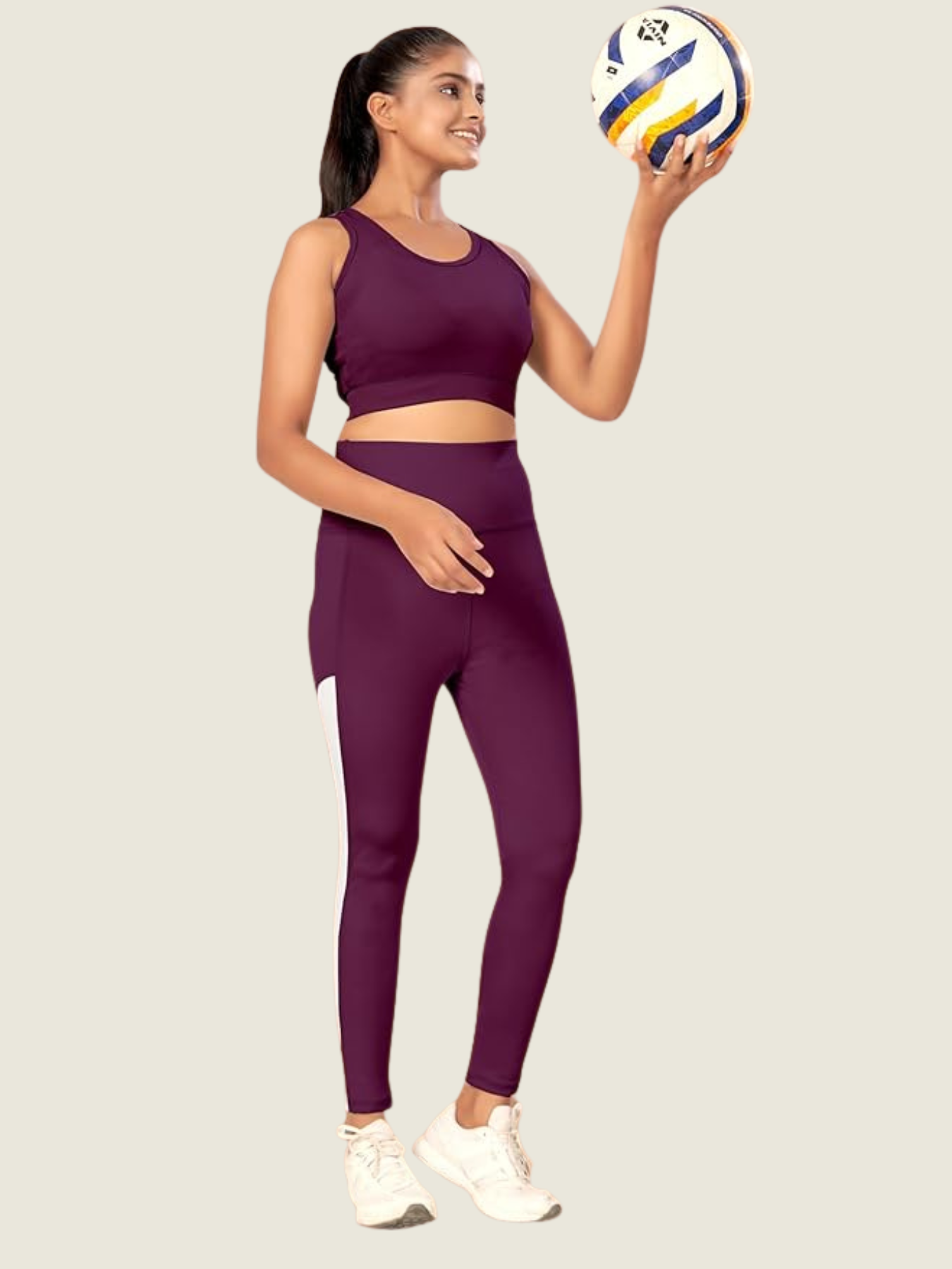 Plum Wine Active Co-Set