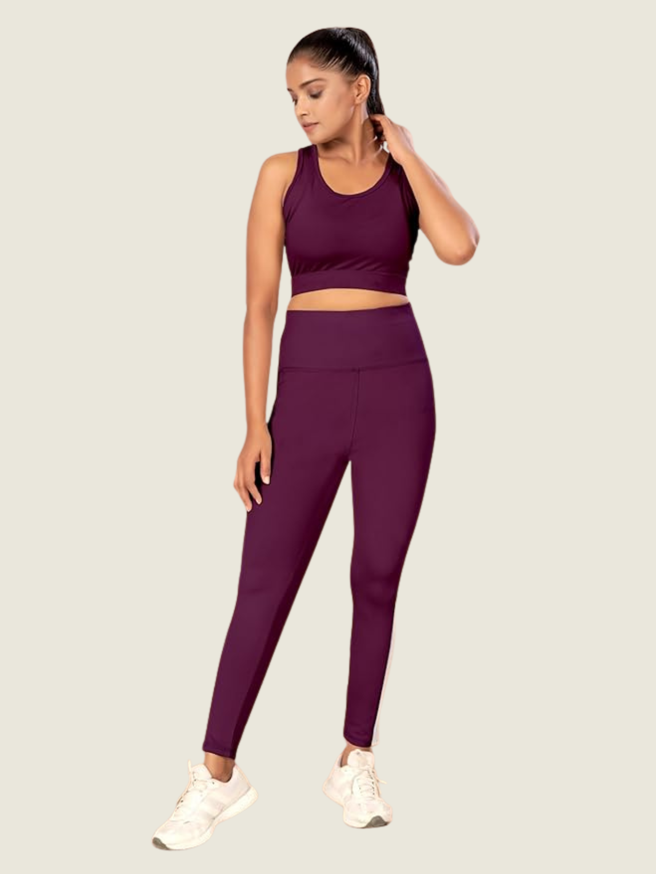 Plum Wine Active Co-Set