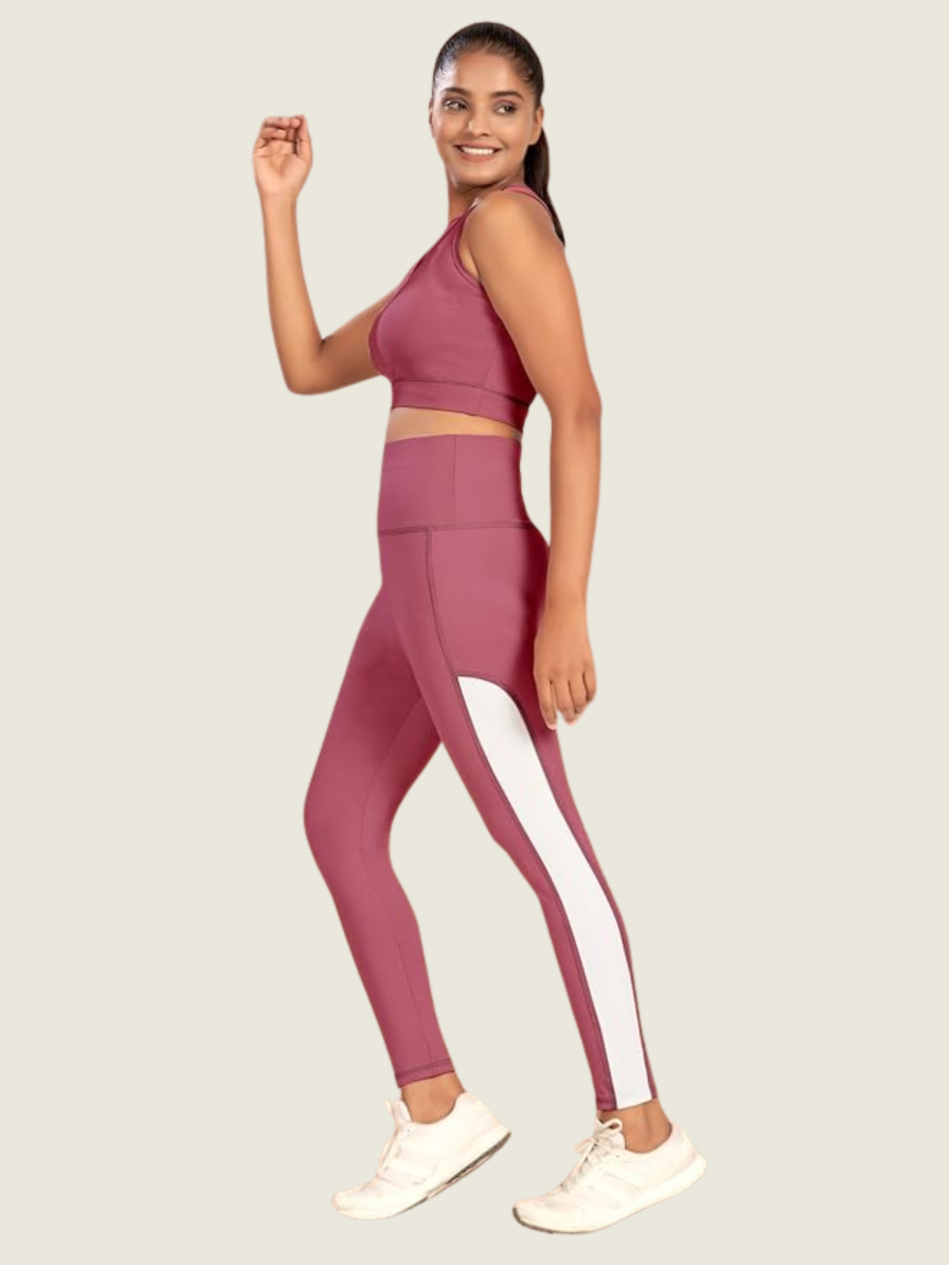 Rose Mauve Active Co-Set