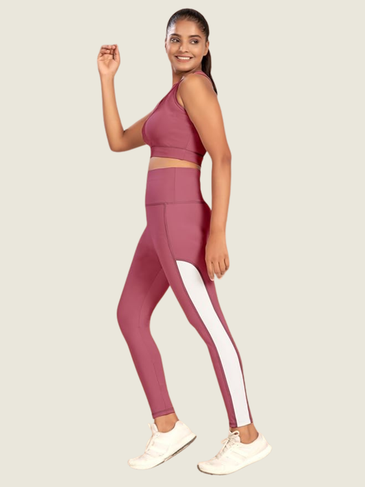 Rose Mauve Active Co-Set