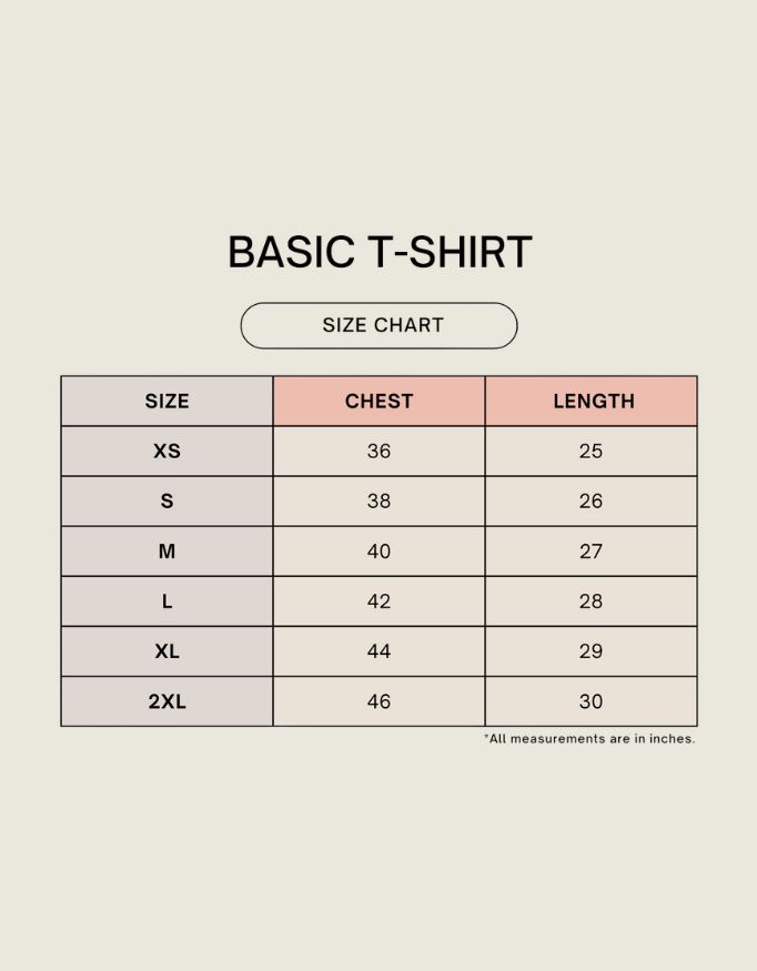 Basic Cotton T-Shirt (8+ Colors)