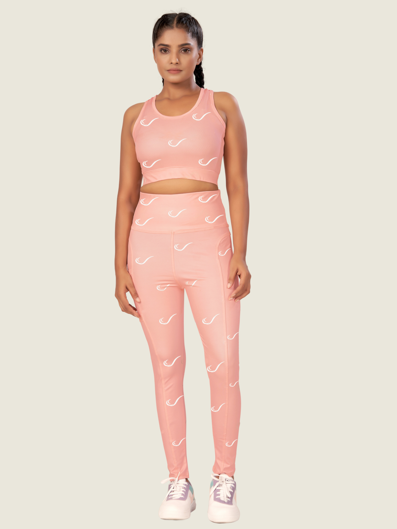 Momentum Co-Set (Coral Peach)