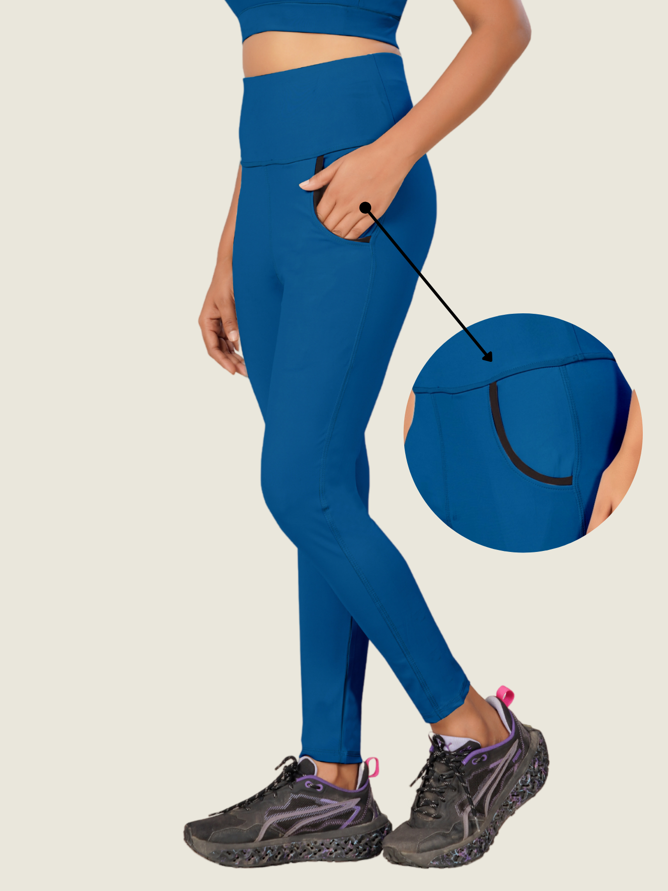 Skyline Blue PocketFlex Leggings