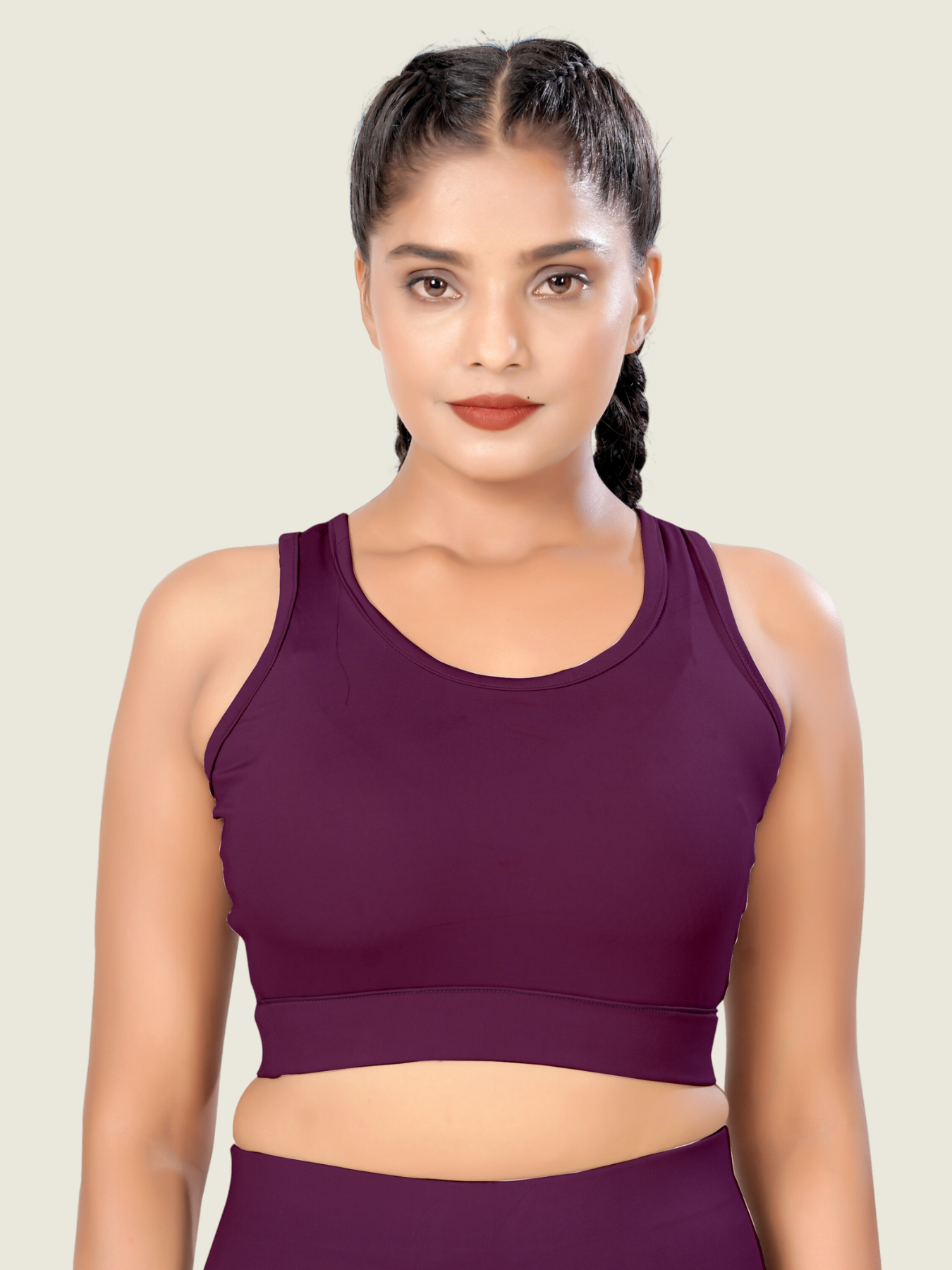 Active Bra (Merlot)
