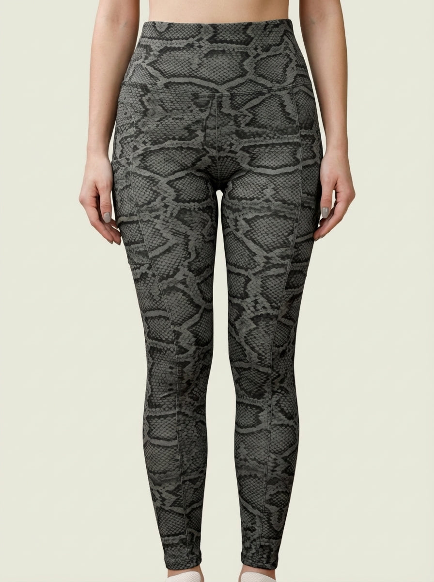 Emerald Night Printed Tights