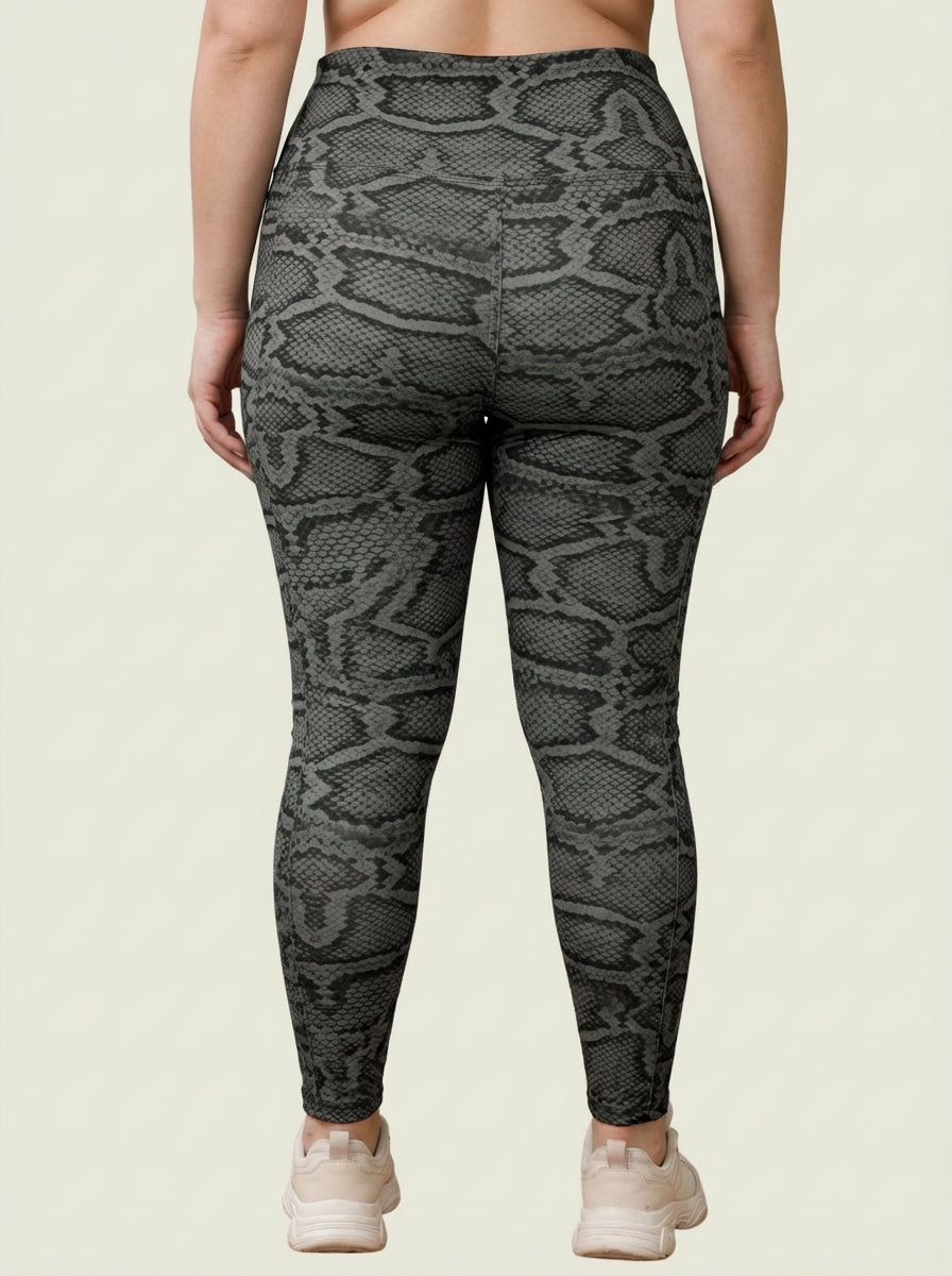 Emerald Night Printed Tights